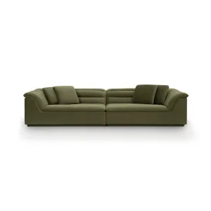 Float 4 Seat Sofa - [ Malibu Matcha ] by ELLISON STUDIOS., a Sofas for sale on Style Sourcebook