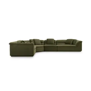 Float 4 Piece Modular Sofa - [ Malibu Matcha ] by ELLISON STUDIOS., a Sofas for sale on Style Sourcebook