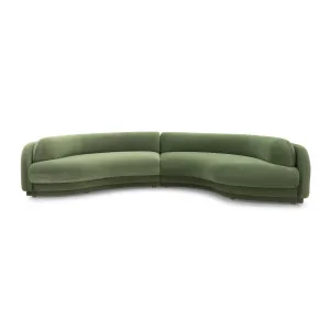 Poet 4 Seat RAF Terminal Sofa - [ Malibu Willow ] by ELLISON STUDIOS., a Sofas for sale on Style Sourcebook