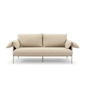 Alva Outdoor 2 Seat Sofa - [ Wategos Blonde ] by ELLISON STUDIOS., a Outdoor Sofas for sale on Style Sourcebook