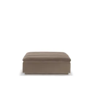Float Ottoman - [ Avalon Fawn ] by ELLISON STUDIOS., a Ottomans for sale on Style Sourcebook