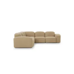 Muse 5 Piece Modular Sofa - [ Airlie Camel ] by Ellison Studios, a Sofas for sale on Style Sourcebook