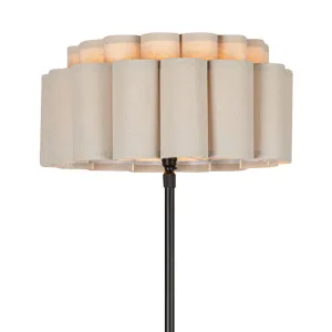 Trenerry Tiered Fabric Scallop Floor Lamp by Fat Shack Vintage, a Floor Lamps for sale on Style Sourcebook