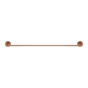 Lucid Pin Single Towel Rail 800 Brushed Copper by Aquaperla, a Towel Rails for sale on Style Sourcebook