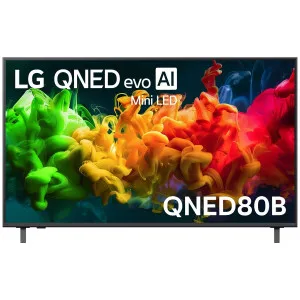 LG 55 Inch QNED80B EVO AI Mini LED 4K Smart TV [2026] 55QNED80BSA by LG, a Home Entertainment for sale on Style Sourcebook