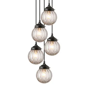 Macleay Glass Multi Drop Chandelier by Fat Shack Vintage, a Chandeliers for sale on Style Sourcebook
