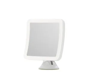 Cordless Suction Cup LED Makeup Mirror 13cm x 13cm by Luxe Mirrors, a Illuminated Mirrors for sale on Style Sourcebook