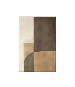 Earthen Layers Wall Art Canvas 120cm x 80cm by Luxe Mirrors, a Prints for sale on Style Sourcebook