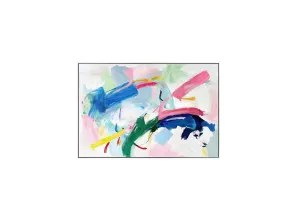 Happy Hues Wall Art Canvas 80cm x 120cm by Luxe Mirrors, a Prints for sale on Style Sourcebook