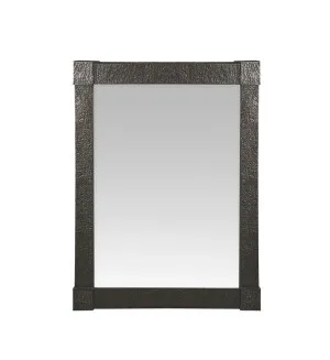 Benny Rectangle Bronze Wall Mirror 92cm x 123cm by Luxe Mirrors, a Mirrors for sale on Style Sourcebook