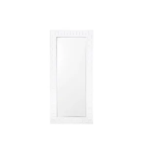 Rhoen White Floor Mirror 178cm x 81cm by Luxe Mirrors, a Mirrors for sale on Style Sourcebook