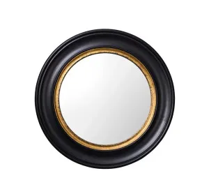 Cielo Black Wall Mirror 100cm by Luxe Mirrors, a Mirrors for sale on Style Sourcebook