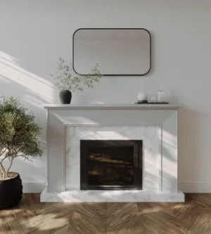 600mm x 1000mm, Milano White by Luxe Mirrors, a Vanity Mirrors for sale on Style Sourcebook