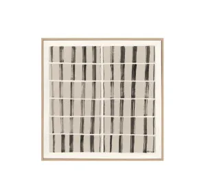 Hand-Painted Peaceful Mind Wall Art Canvas 100cm x 120cm by Luxe Mirrors, a Prints for sale on Style Sourcebook