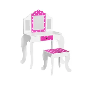 Kids 3 Mirror Dressing Table Set 55cm x 86cm by Luxe Mirrors, a Shaving Cabinets for sale on Style Sourcebook