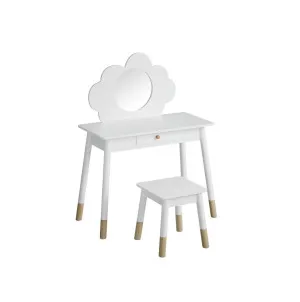 Kids Vanity Makeup Wooden Leg Mirror Drawer 65cm x 109cm by Luxe Mirrors, a Shaving Cabinets for sale on Style Sourcebook