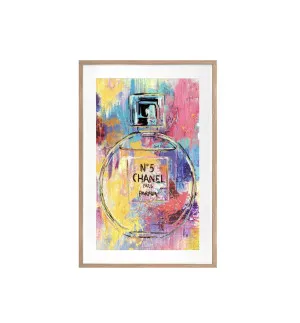 Luxury Fashion Perfume Framed Wall Art 80cm x 120cm by Luxe Mirrors, a Prints for sale on Style Sourcebook