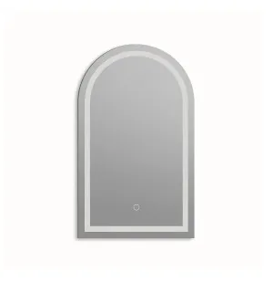 Arched LED Bathroom Wall Mirror 100cm x 60cm by ", a Illuminated Mirrors for sale on Style Sourcebook