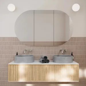 Ruby Frameless Pill Mirror Cabinet 76cm x 120cm by Luxe Mirrors, a Vanity Mirrors for sale on Style Sourcebook