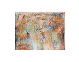Colourful Abstract Oil Painting Canvas 140cm x 180cm by Luxe Mirrors, a Prints for sale on Style Sourcebook