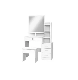 Dressing Table Mirror Set Jewellery Cabinet Makeup by Luxe Mirrors, a Illuminated Mirrors for sale on Style Sourcebook