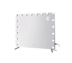 LED Makeup Mirror with Bluetooth 65cm x 80cm by Luxe Mirrors, a Vanity Mirrors for sale on Style Sourcebook