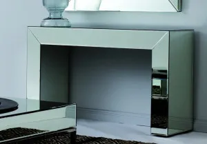 Silver Mirrored Console 1800 by Luxe Mirrors, a Mirrors for sale on Style Sourcebook