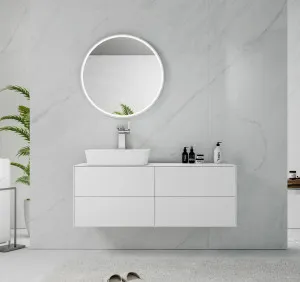 Marmo Round LED Mirror ? 70cm by Luxe Mirrors, a Illuminated Mirrors for sale on Style Sourcebook