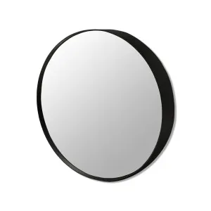 500mm Satin Black by Luxe Mirrors, a Vanity Mirrors for sale on Style Sourcebook