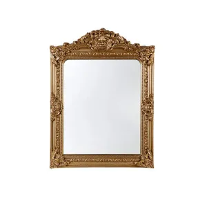 Liza Wall Mirror Antique Gold 90cm x 120cm by Cafe Lighting &amp; Living, a Mirrors for sale on Style Sourcebook