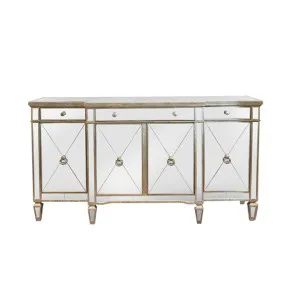 Antique Mirrored Sideboard/Buffet 180cm x 51cm x 99cm by Dasch Design, a Sideboards, Buffets & Trolleys for sale on Style Sourcebook