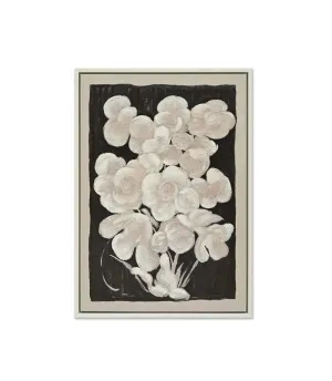 Hand-Painted Black & Bloom Wall Art Canvas 105cm x 75cm by Cafe Lighting &amp; Living, a Prints for sale on Style Sourcebook