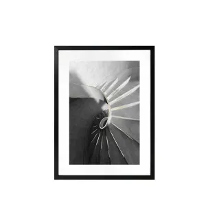 Architectural Spiral Framed Wall Art 80cm x 60cm by ", a Prints for sale on Style Sourcebook