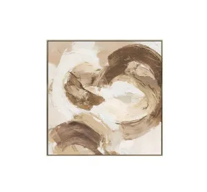 Harmony in Neutrals Wall Art Canvas 80cm x 80cm by ", a Prints for sale on Style Sourcebook
