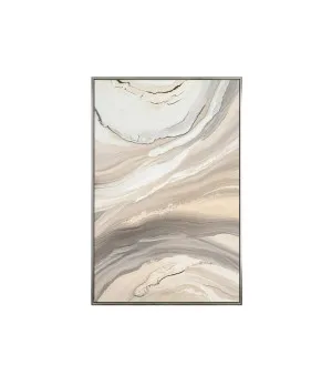 Waves of Stone Wall Art Canvas 120cm x 80cm by ", a Prints for sale on Style Sourcebook