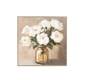 Quiet Bloom Wall Art Canvas 80cm x 80cm by ", a Prints for sale on Style Sourcebook