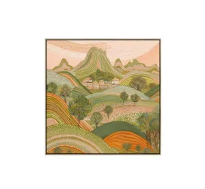 Valley of Quiet Joy Wall Art Canvas 80cm x 80cm by ", a Prints for sale on Style Sourcebook