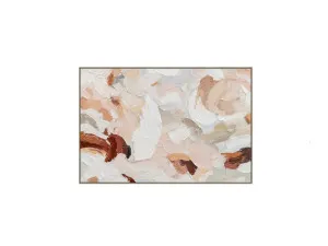 Soft Ember Strokes Wall Art Canvas 120cm x 80cm by ", a Prints for sale on Style Sourcebook