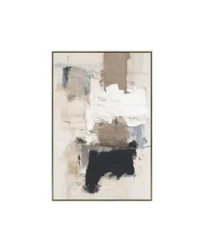 Sand, Smoke, and Charcoal Wall Art Canvas 120cm x 80cm by ", a Prints for sale on Style Sourcebook