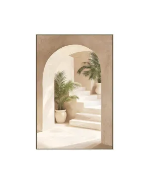 Oasis Stairway Wall Art Canvas 80cm x 120cm by ", a Prints for sale on Style Sourcebook