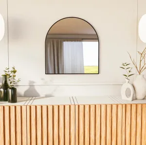 960mm x 560mm, Matte Black by Luxe Mirrors, a Vanity Mirrors for sale on Style Sourcebook