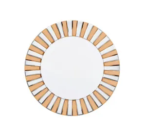 Geometric Sunburst Wall Mirror 60cm by ", a Mirrors for sale on Style Sourcebook
