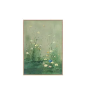 Hand-Painted Breath of Spring I Wall Art Canvas 70cm x 100cm by Cafe Lighting &amp; Living, a Prints for sale on Style Sourcebook
