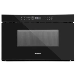 Sharp 33L Microwave Drawer with Sensor Piano Black SMD335AHB by Sharp, a Microwave Ovens for sale on Style Sourcebook