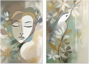 Sage, Style A & B, Set Of 2 by Gioia Wall Art, a Prints for sale on Style Sourcebook
