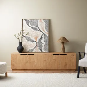 Zack Entertainment Unit - Natural - Mocka by Mocka., a Entertainment Units & TV Stands for sale on Style Sourcebook