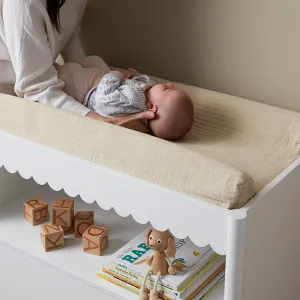 Mocka Cotton Change Mat Cover - Natural by Mocka., a Changing Tables for sale on Style Sourcebook