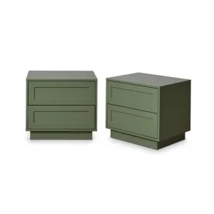 Eros Bedside Table - Sage Green Bundle - Mocka by Mocka., a Side Table for sale on Style Sourcebook