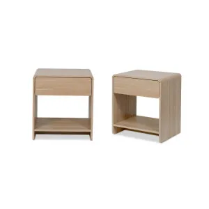 Owen Bedside Table - Natural Bundle - Mocka by Mocka., a Side Table for sale on Style Sourcebook