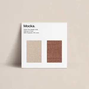 Dylan Fabric Swatch Card - AU -  - Mocka by Mocka., a Sofas for sale on Style Sourcebook